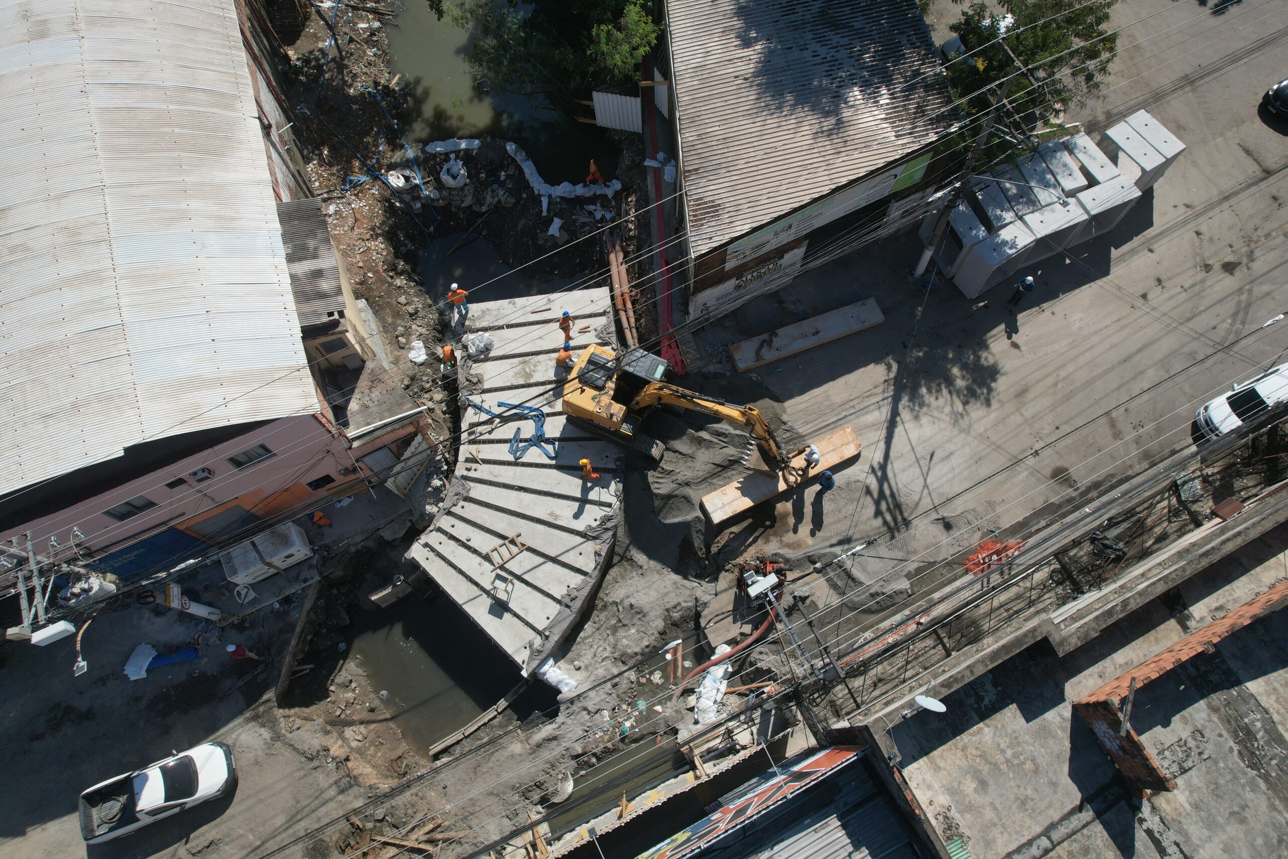ION avança em obras de macrodrenagem em diversas regiões da cidade