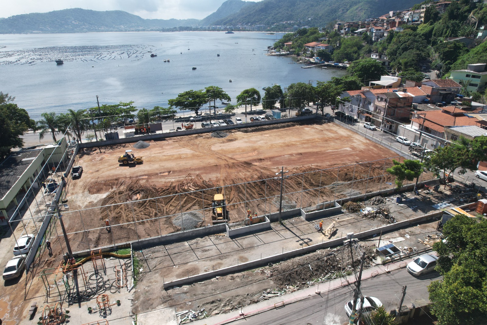 ION trabalha nas obras do Campo de Salinas