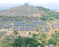 ION entrega as obras do Parque Solar no Morro da Boa Vista